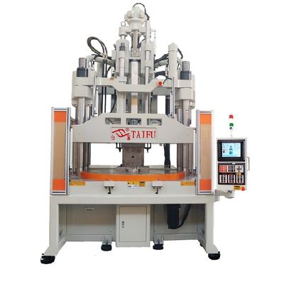 CE sertifikalı 120 ton düşük çalışma masası dikey döner enjeksiyon kalıplama makinesi