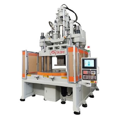 CE sertifikalı 120 ton düşük çalışma masası dikey döner enjeksiyon kalıplama makinesi