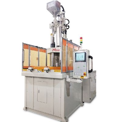 Kablo fişleri için 120 ton dikey döner masa enjeksiyon kalıplama makinesi