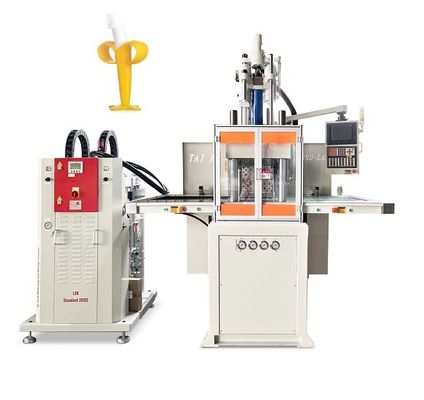 Bebek silikon dişleri LSR silikon enjeksiyon kalıplama makinesi 120 ton