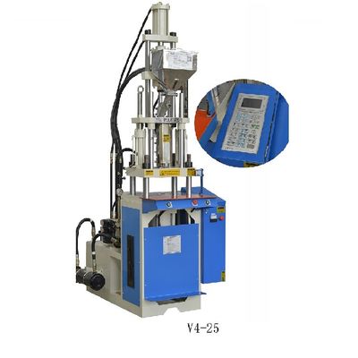 25 tonluk küçük dikey plastik enjeksiyon kalıplama makinesi kulaklık kabloları için