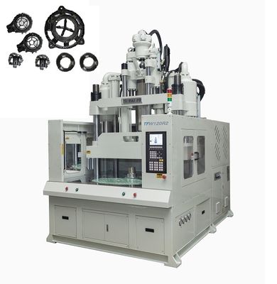 Otomatik Parçalar Düşük Çalışma Tablo Rotary Tablo ile Enjeksiyon Kalıplama Makinesi 120 Ton