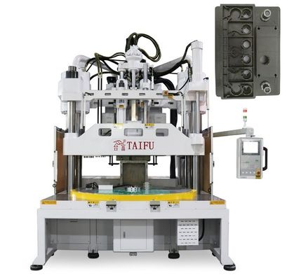 Düşük Çalışma Masası ile 250 Tonluk Otomobil Parçaları Dikey Enjeksiyon Makinesi