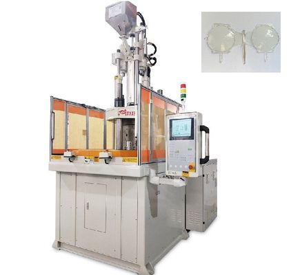 Optik Lens Yapma Makinesi 120 Ton Dikey Döner Tabla Enjeksiyon Makinesi