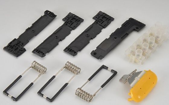 55 Ton Dikey Döner Plastik Enjeksiyon Makinesi AMP Konnektör Yapma Makinesi