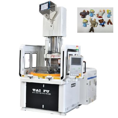 Oyuncaklar İçin Kullanılan 85 Ton Dikey Döner Plastik Masa Enjeksiyon Makinesi