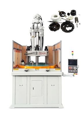 Dikey Döner Tabla Otomobil Parçaları Enjeksiyon Makinesi 200 Ton