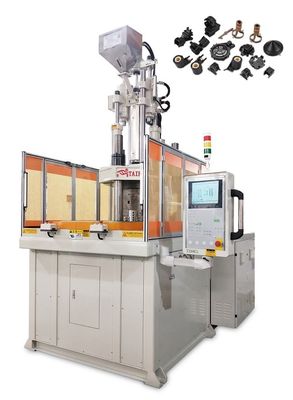 Dikey Döner Masa Otomotiv Aksesuarları Enjeksiyon Kalıplama Makinesi 160 Ton