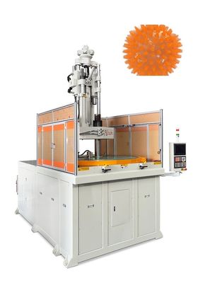 Evcil hayvan oyuncakları Dikey Döner Masa Enjeksiyon Kalıplama Makinesi 160 Ton