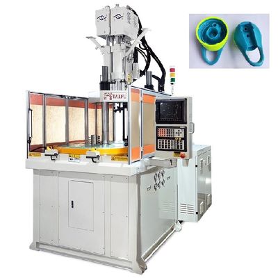 İki Renkli Bardak Kapağı İçin Kullanılan 120Ton Dikey Çift Renkli Enjeksiyon Makinesi