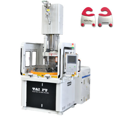 Metal Kanca İçin Kullanılan Dikey Döner Tabla Enjeksiyon Makinesi 120 Ton