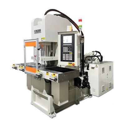 120 Ton Güç Kablosu Dikey Enjeksiyon Kalıplama Makinesi Çift Kaydırma