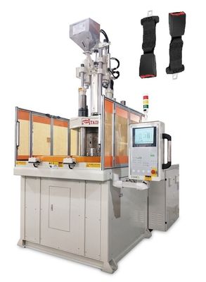 120 Ton Emniyet Kemeri Tokası Yapma Makinesi Döner Dikey Enjeksiyon Makinesi