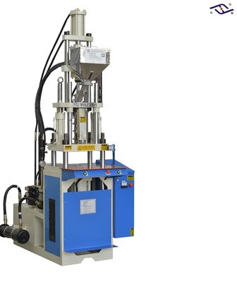 Güç fişleri için 25 tonluk küçük dikey plastik enjeksiyon kalıplama makinesi