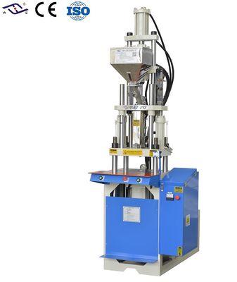Güç fişleri için 25 tonluk küçük dikey plastik enjeksiyon kalıplama makinesi