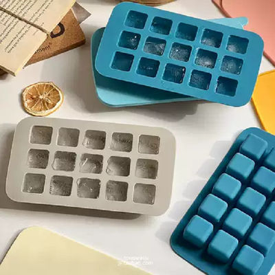Dikey LSR silikon enjeksiyon kalıplama makinesi Çift kaydırma ile silikon buz küp kalıbı için