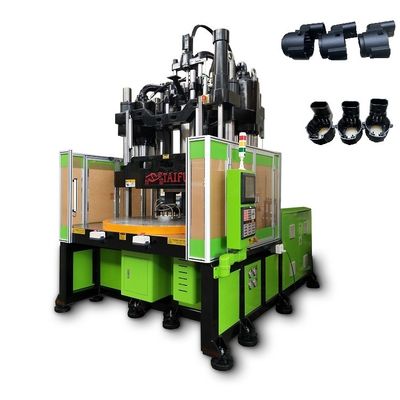 Otomobil parçaları için kullanılan 120 ton düşük çalışma masası döner masa dikey enjeksiyon kalıplama makinesi