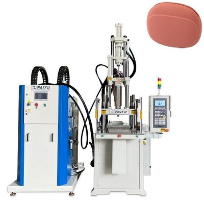 Kulaklık çantası yapım makinesi Dikey LSR Silikon Enjeksiyon Kalıplama Makinesi