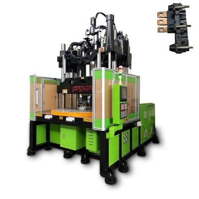 Bloque De Terminales yapmak için Düşük Çalışma Masası Dikey Enjeksiyon Kalıplama Makinesi