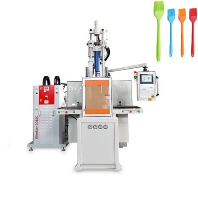 85 Ton Dikey LSR Enjeksiyon Kalıplama Makinesi Silikon Basting Pastırma fırçası yapmak