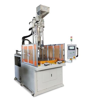 Otomobil parçaları yapmak için kolay çalıştırmak döner dikey plastik enjeksiyon kalıplama makinesi
