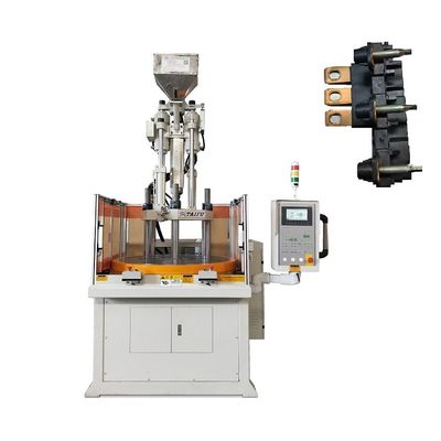 Otomobil parçaları yapmak için kolay çalıştırmak döner dikey plastik enjeksiyon kalıplama makinesi