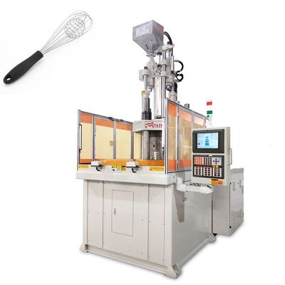 Yumurta Çırpıcı Yapımı İçin Döner Dikey 120 Tonluk Plastik Enjeksiyon Makinesi