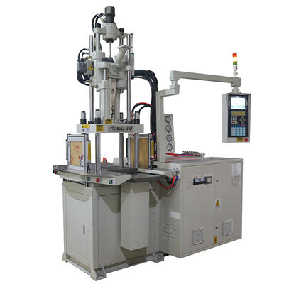 Kesici Takım Yapımı İçin 55 Ton Çift Slayt Dikey Enjeksiyon Makinesi