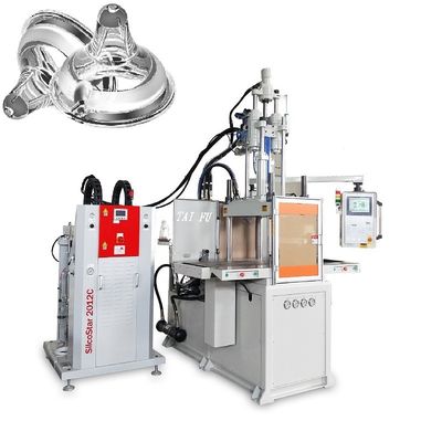 Çocuk Emziği İçin Çift Kaydırmalı Sıvı Silikon Enjeksiyon Makinesi