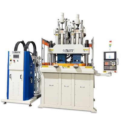 Bebek Emziği İçin Çift Renkli Sıvı Silikon Dikey Enjeksiyon Makinesi