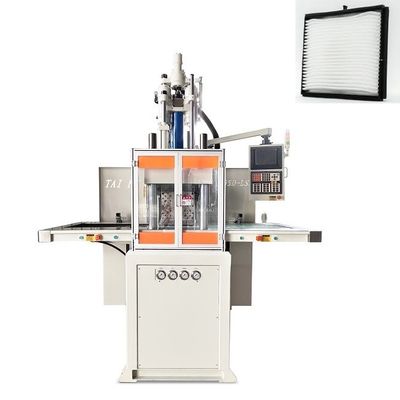 Filtre yapmak için 120 tonluk çift kaydırmalı dikey enjeksiyon kalıplama makinesi