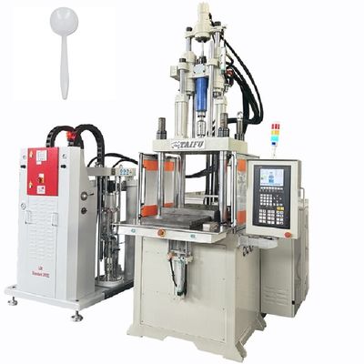 Plastik tek kullanımlık kaşık yapmak için kolay işleme sıvı silikon enjeksiyon kalıplama makinesi